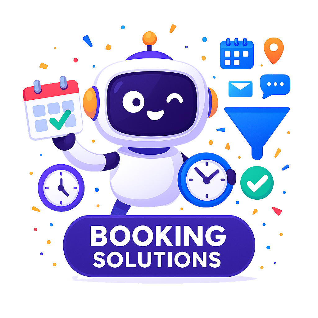 Melbourne AI booking chatbot confirming an appointment and sending reminders.
