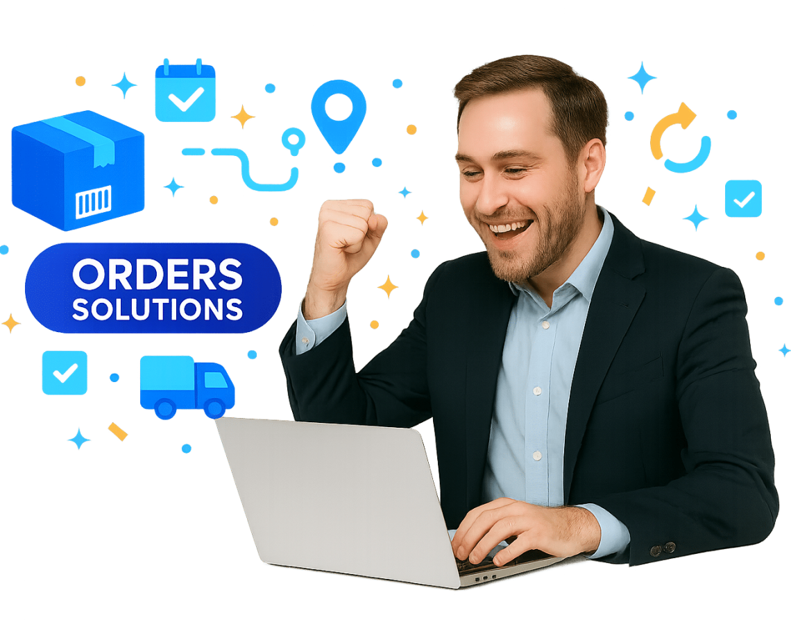 Melbourne AI order chatbot sharing delivery status and return instructions.